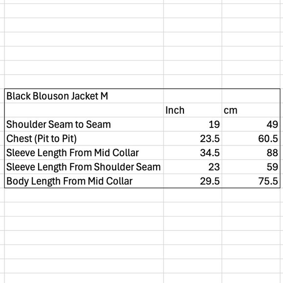 Black Worsted Wool/Cashmere Zippered Jacket with Collared Neckline size 38 (US M - Picture 11 of 11